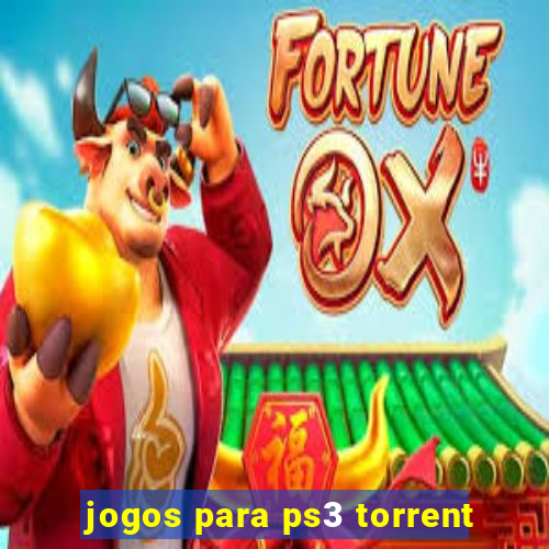 jogos para ps3 torrent